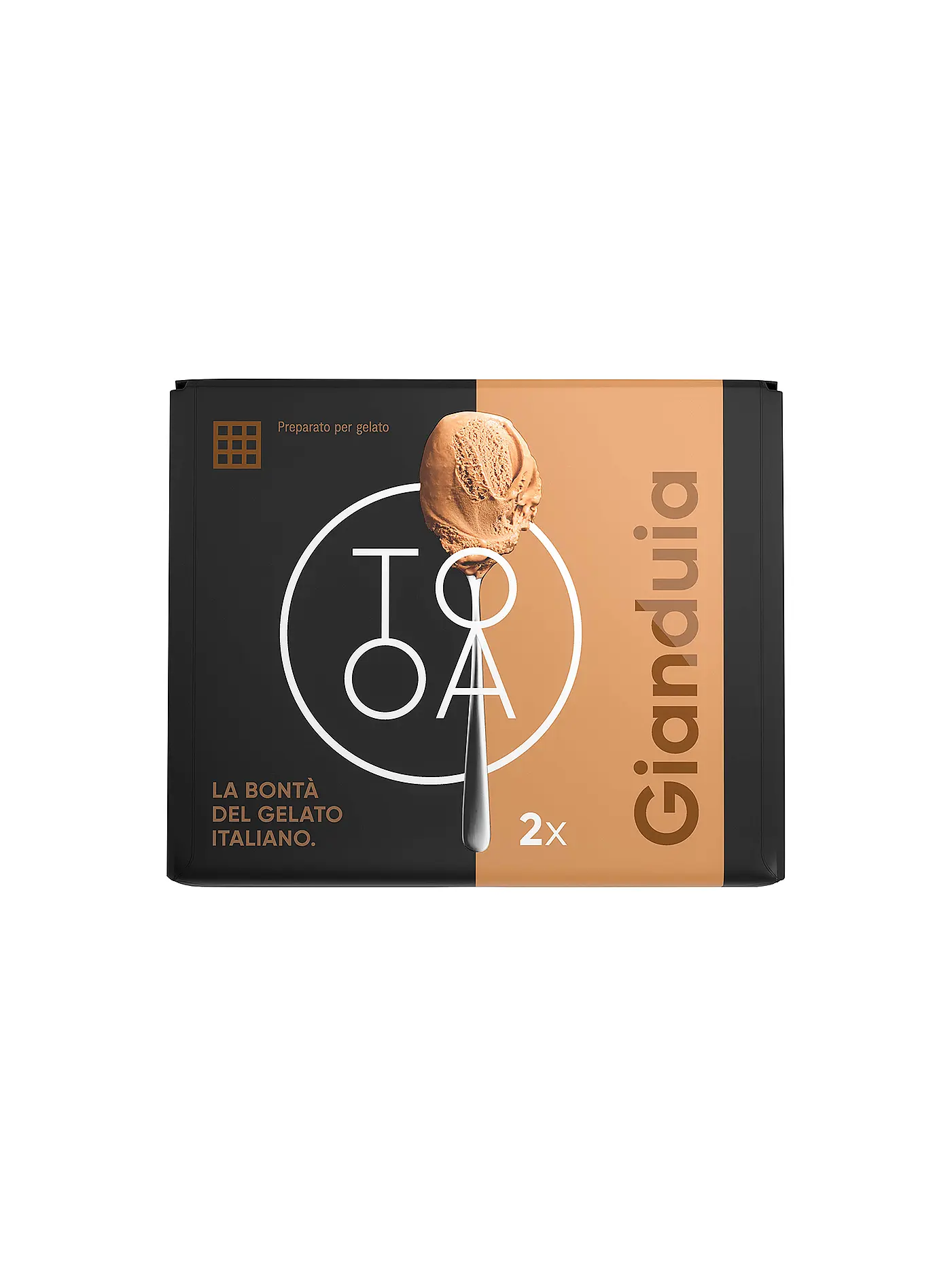 TOOA | Gianduia Nougateis 2 x 2 Stk. | 